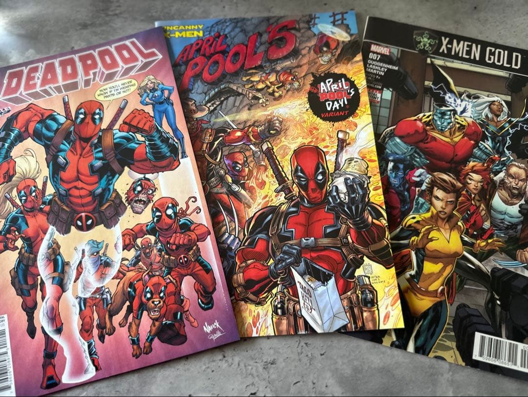MARVEL デッドプール X-Men アメコミ3冊セット - メルカリ