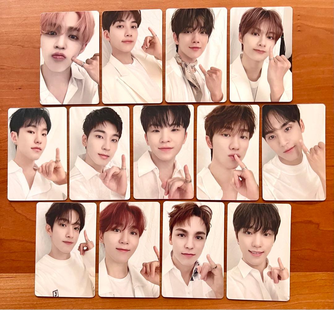 seventeen 24h 通常盤 トレカ コンプリート コンプ SEVENTEEN セブチ 24H フォトカード トレカ一覧 通常盤、CARAT盤、初回