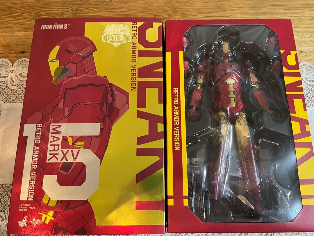 ホットトイズ アイアンマン マーク15 レトロアーマー版 1/6