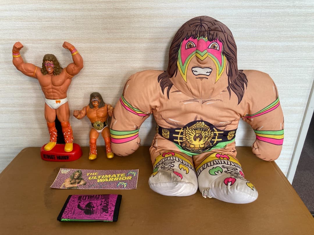 未開封・中古 TOY アルティメットウォリアー フィギュア セットWWF アルティメット・ウォリアー(HALL OF FAME) – 闘道館