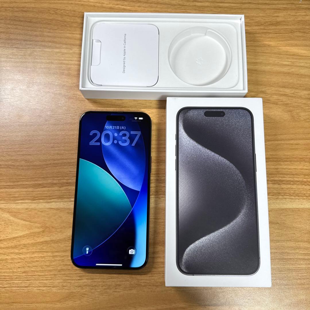 iPhone 15 Pro Max 256GB MU6P3J/A ブラック Amazon.com: Apple iPhone 15 Pro Max, 256GB, Black Titanium