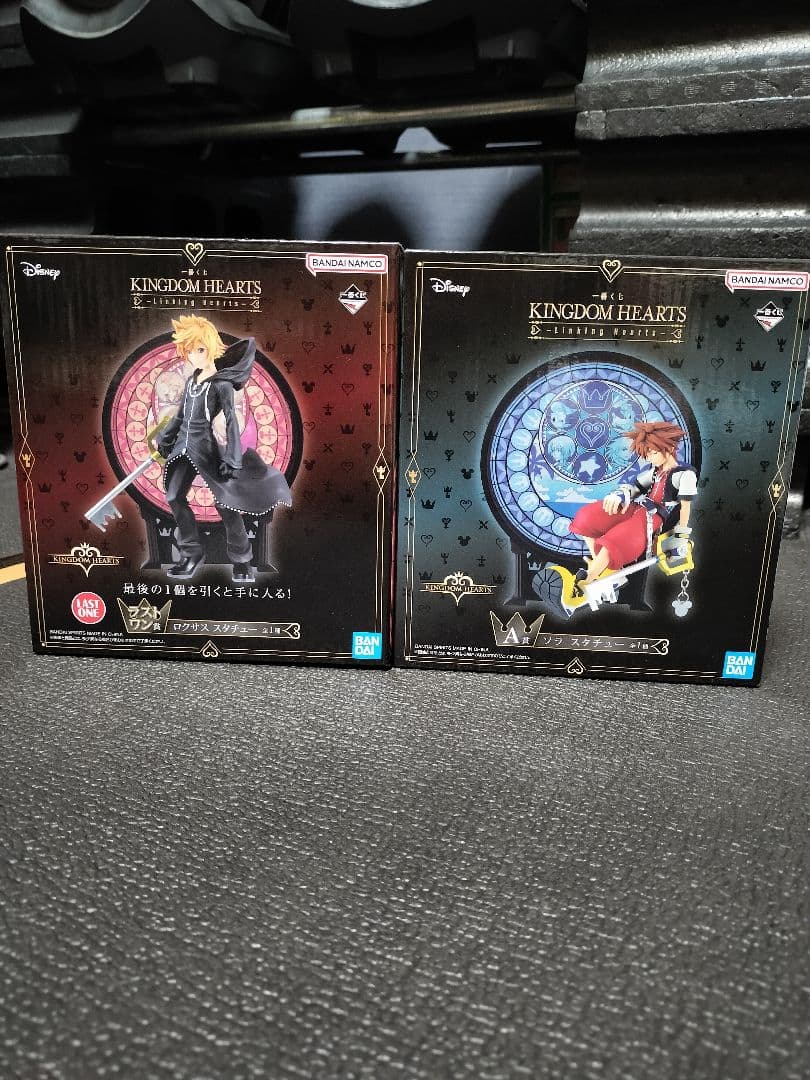 【未開封】キングダムハーツ一番くじ ロクサス ソラ フィギュア 2体セット A賞はソラ＆ロクサスのスタチュー！ 「キングダム ハーツ」一番くじ第2