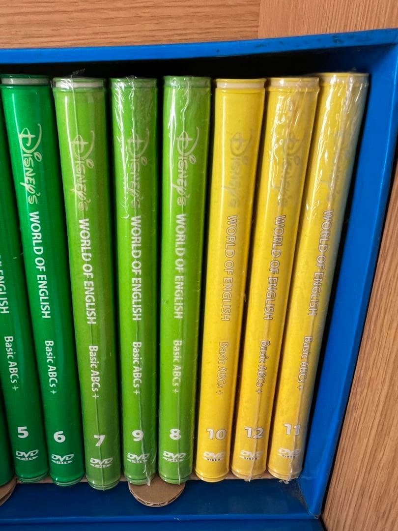 DWEディズニー英語システム シングアロングセット 本、CD，DVD