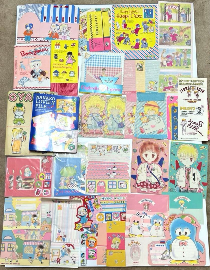 昭和レトロ なかよし少女漫画付録 いろいろセット - メルカリ