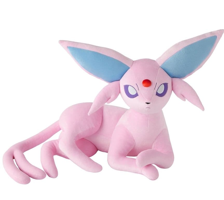 ポケモン 等身大 エーフィ 寝そべり ぬいぐるみ ぬいぐるみ 等身大エーフィ 寝そべり ｜【公式】ポケモンセンター