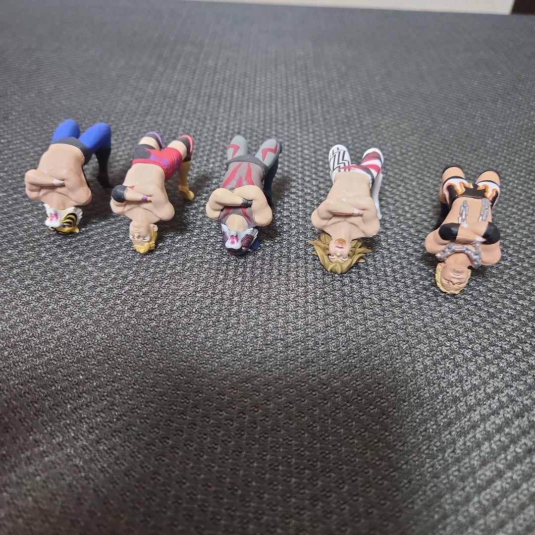 新日本プロレス レスラーブリッジフィギュア 5体セット - メルカリ