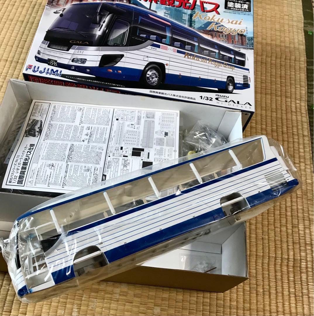 FUJIMI ISUZU GALA 国際興業観光バス プラモデル 1/32 - メルカリ