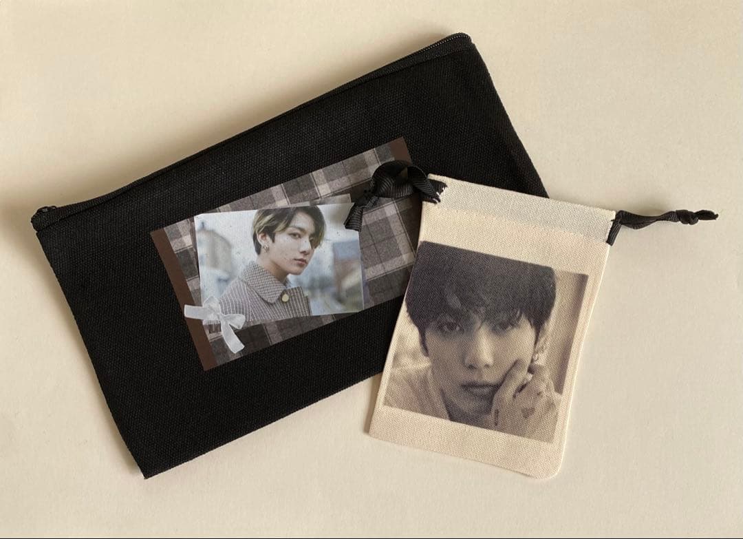 ⚠️BTS ジョングク グク ポーチセット - メルカリ