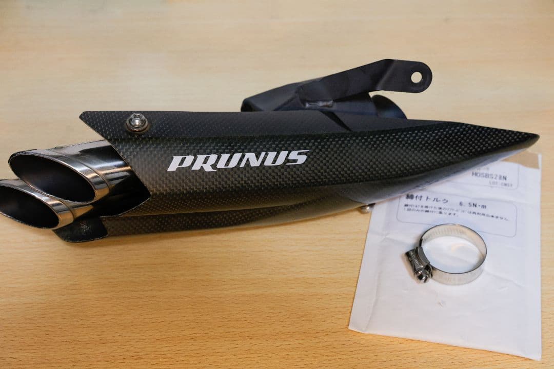 yzf-r25 prunus スリップオンマフラー - メルカリ