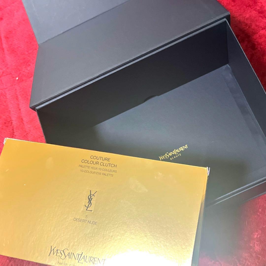 未使用復刻版！数量限定【YSL】クチュール カラー クラッチ 5 デザート