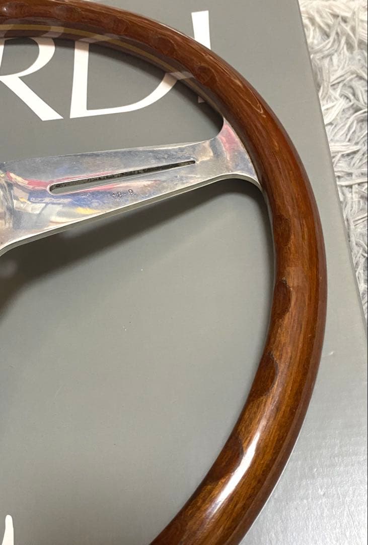 【NARDI Classic】36.5Φ ウッドステアリング　ナルディ