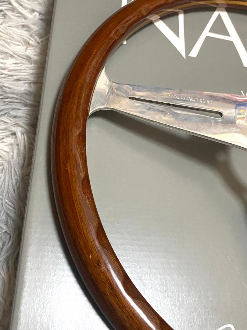 【NARDI Classic】36.5Φ ウッドステアリング　ナルディ
