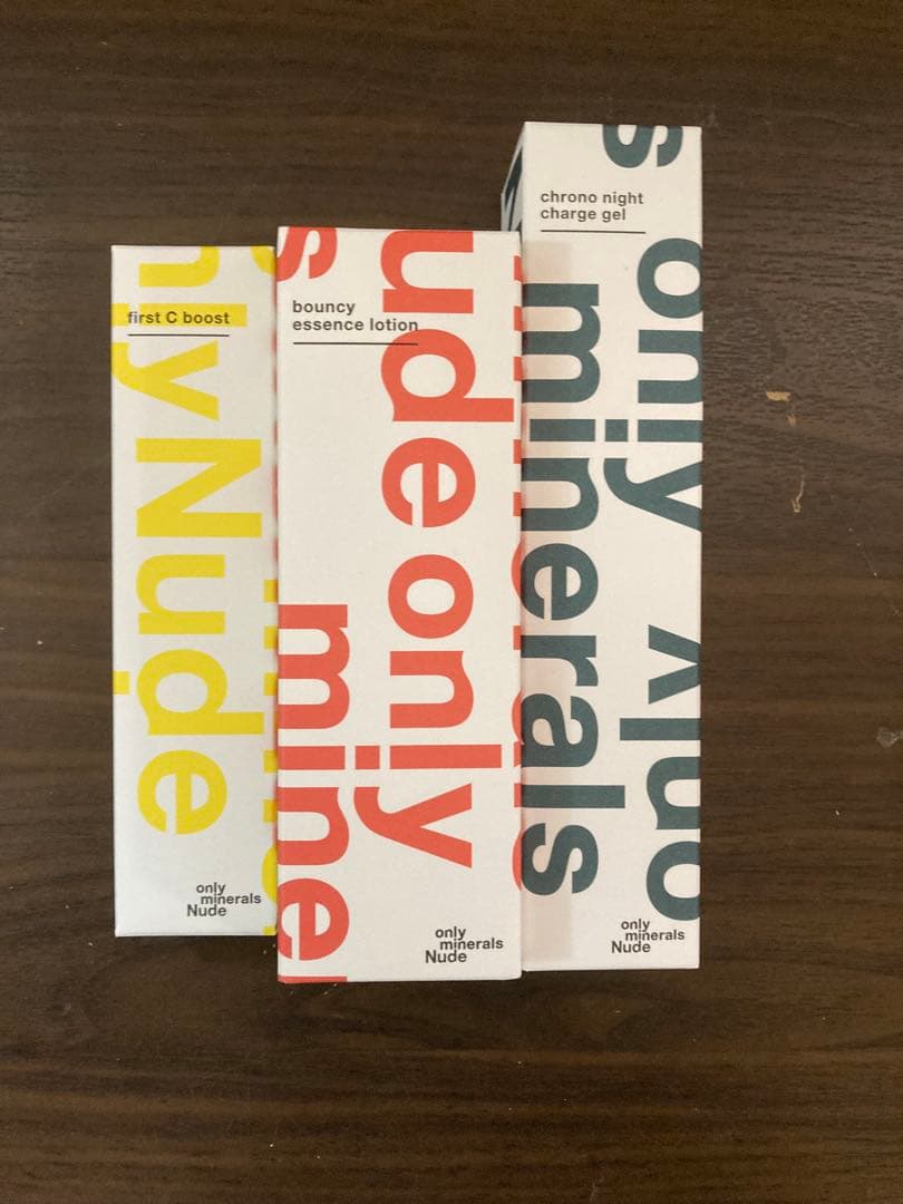 新品　未使用　オンリーミネラル Nudeスキンケア　3点セット M1022 Nude スキンケアトライアルセット / オンリーミネラル(化粧液