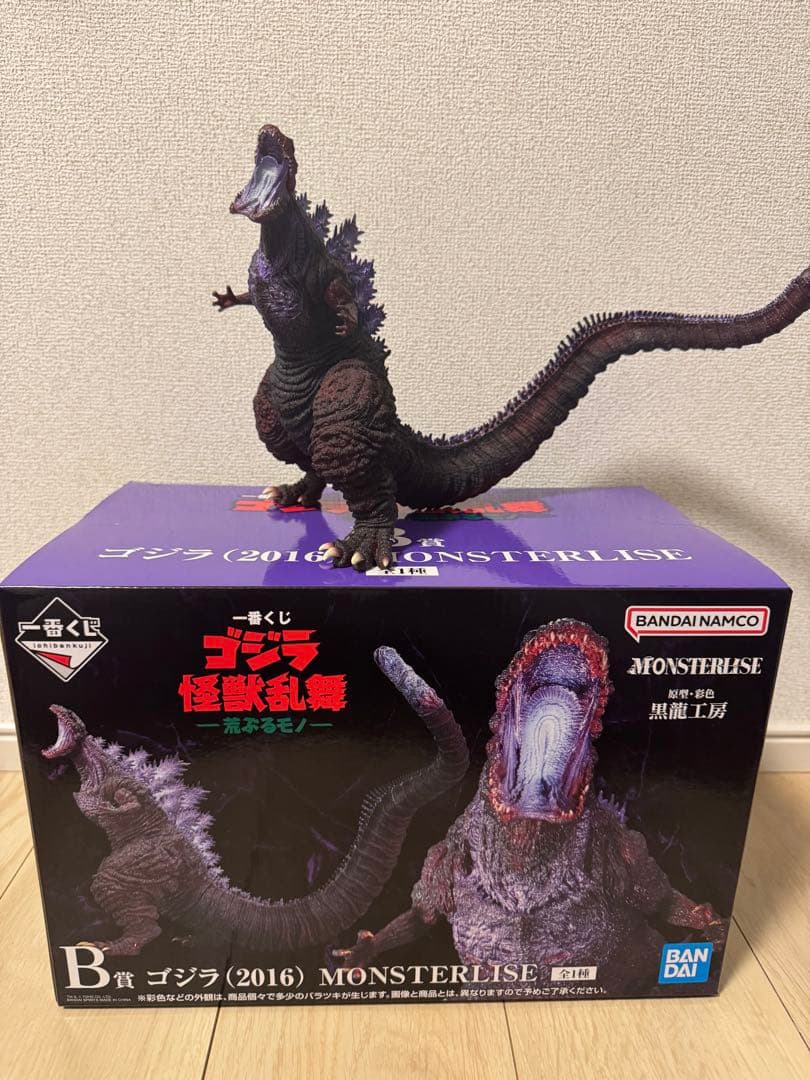 一番くじ B賞 ゴジラ2016 MONSTERLISE 開封品 - メルカリ