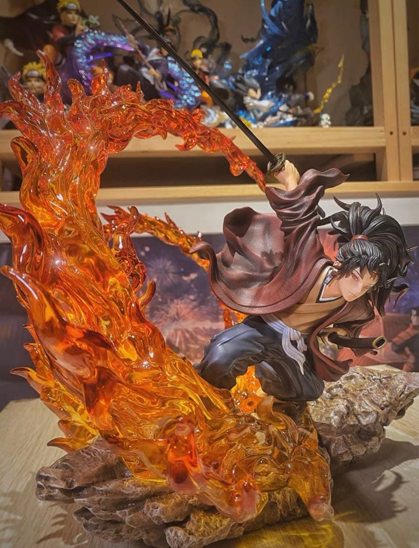 新品未開封『鬼滅の刃』継国縁壱vs黒死牟 CHENG ガレージキット