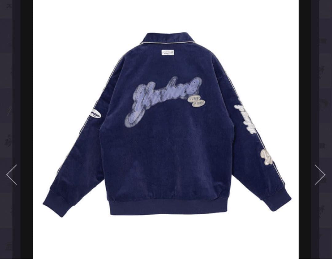 Corduroy Wappen Jacket (Navy) M ZUTOMAYO - メルカリ