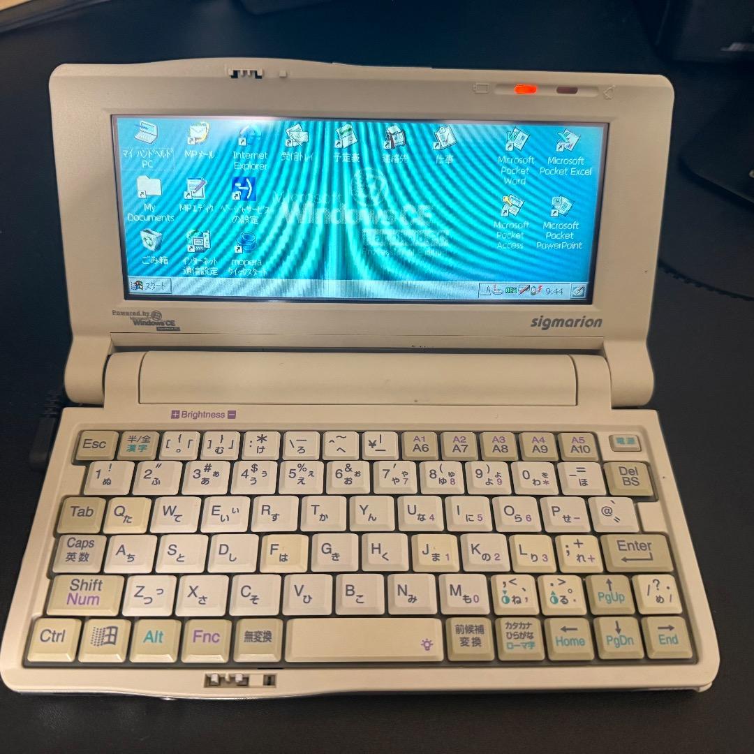 【動作品/美品】NEC/ドコモ シグマリオンⅡ ゼロハリバートン