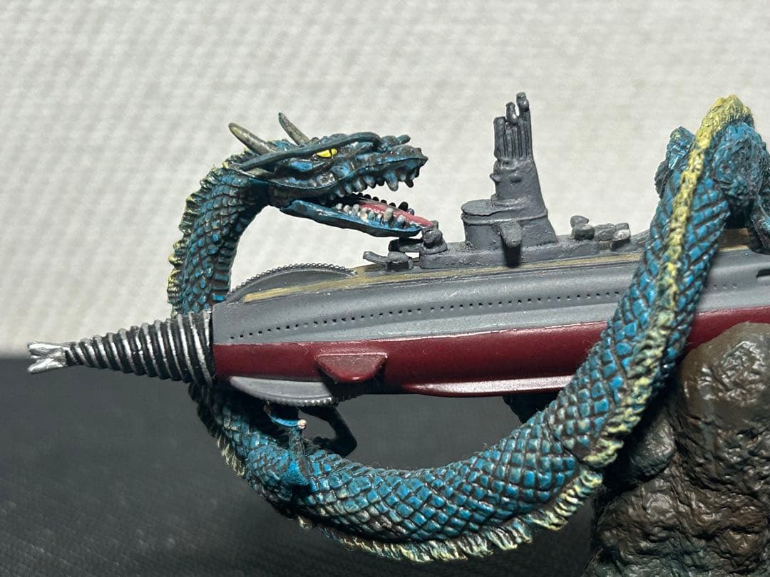 特撮大百科 ラッキーフィギュア海底軍艦 マンダ 轟天号 セット - メルカリ