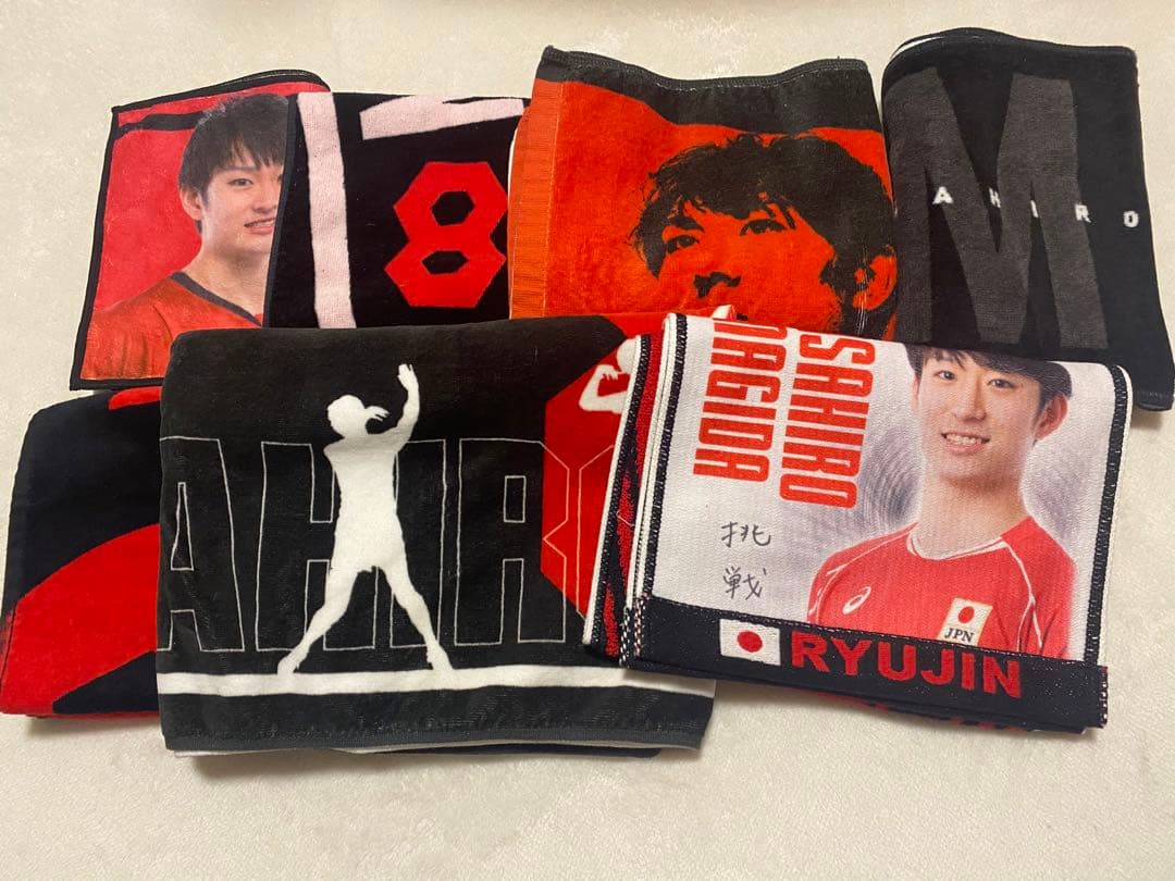 柳田将洋　龍神NIPPON　男子バレー　タオル 龍神NIPPON バレーボールステーション＠オンラインで6月19日(金)18：00