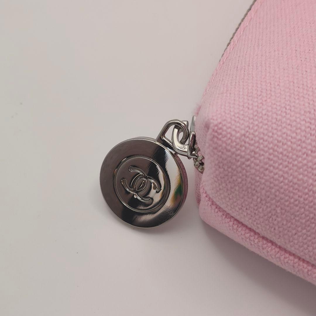 新品 CHANEL ノベルティ ポーチ ピンク シャネル - メルカリ