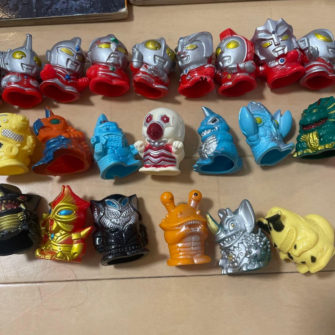 ウルトラマン ゴジラ レア レトログッズまとめ売り ソフビ Ultraman