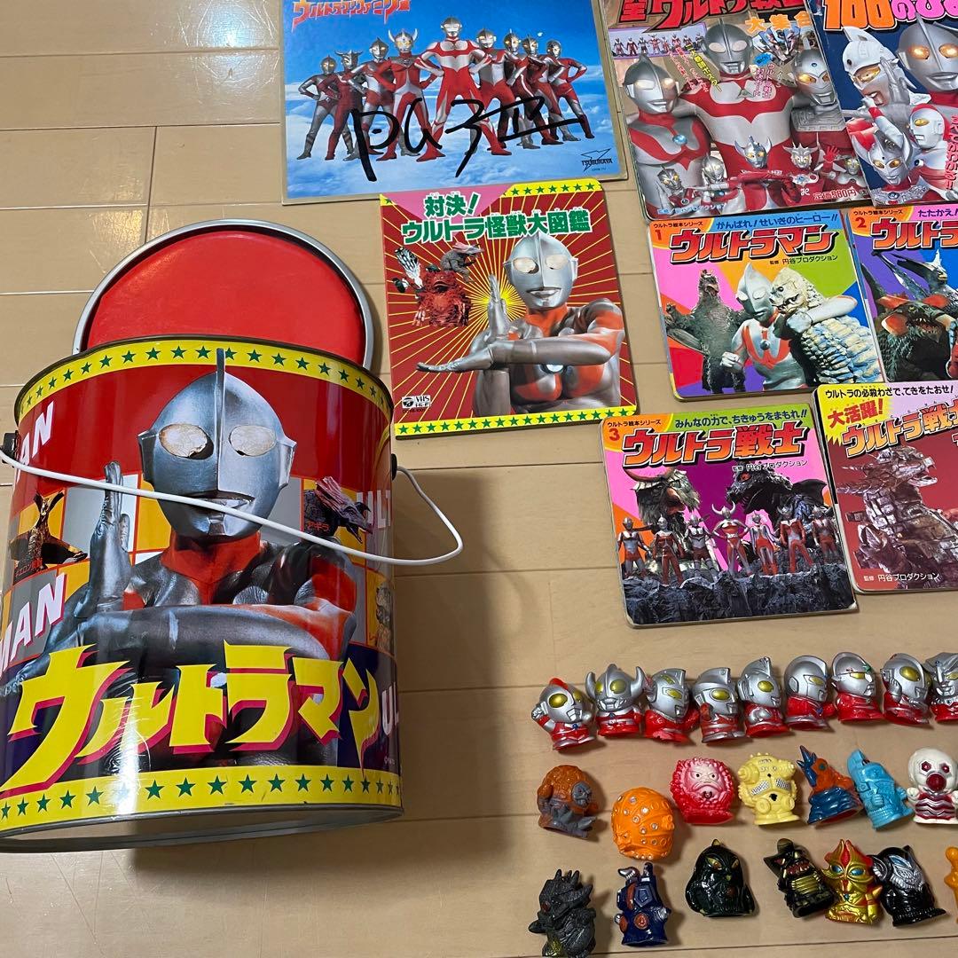 ウルトラマン ゴジラ レア レトログッズまとめ売り ソフビ Ultraman