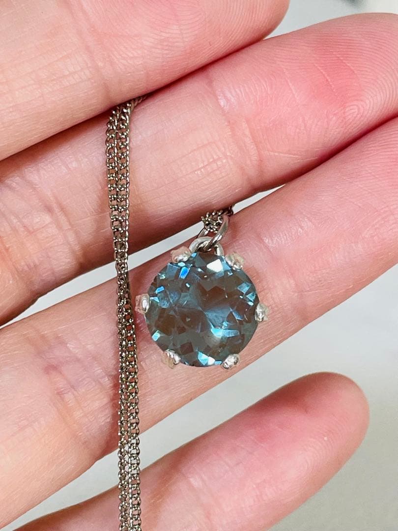 saphiret】アンティークサフィレット ネックレス - メルカリ