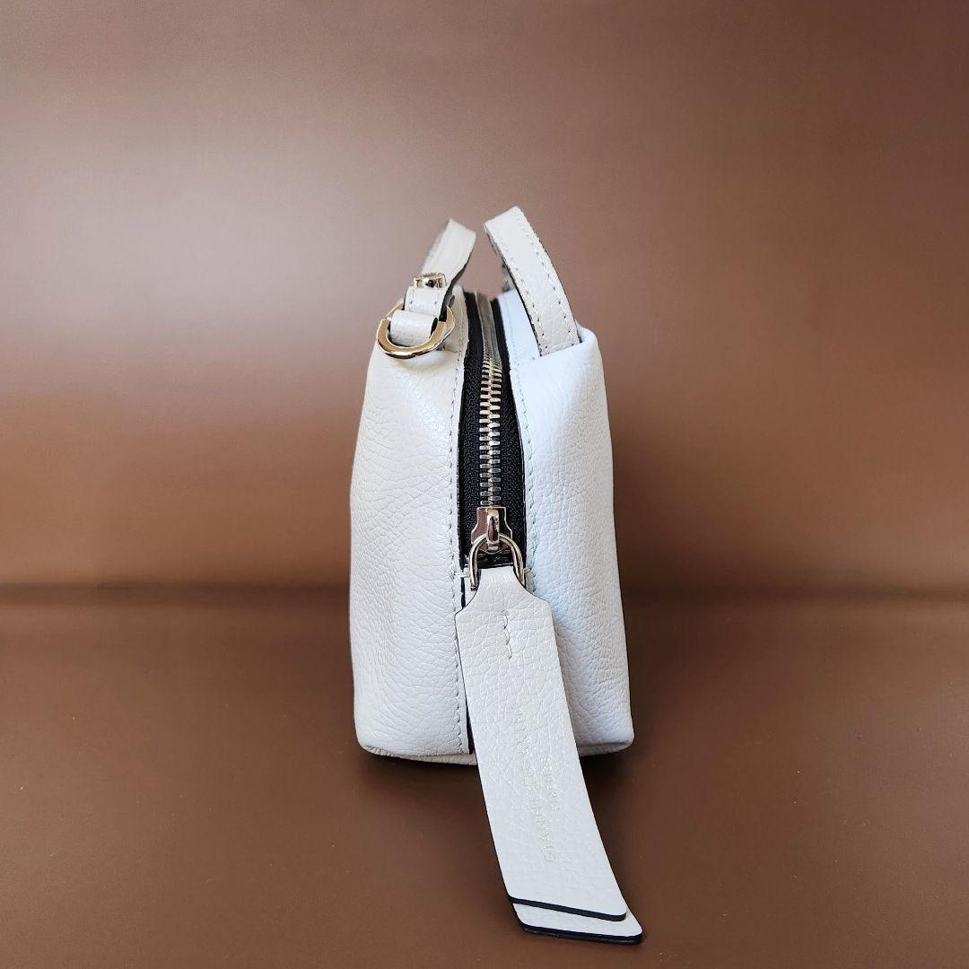 《美品》ジャンニキアリー二 バイカラー ショルダーバッグ アリファS