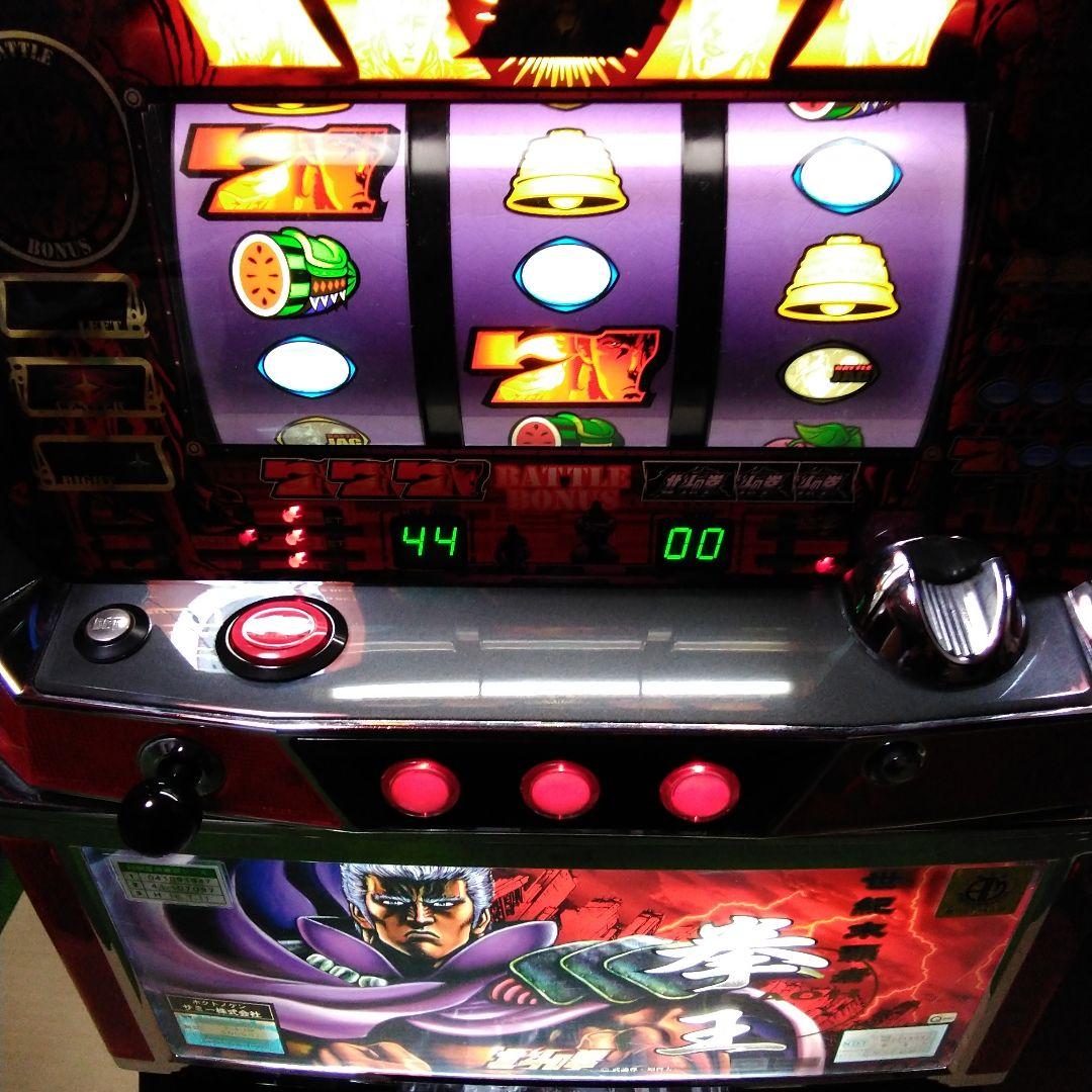 4号機】初代北斗の拳 拳王パネル パチスロ実機