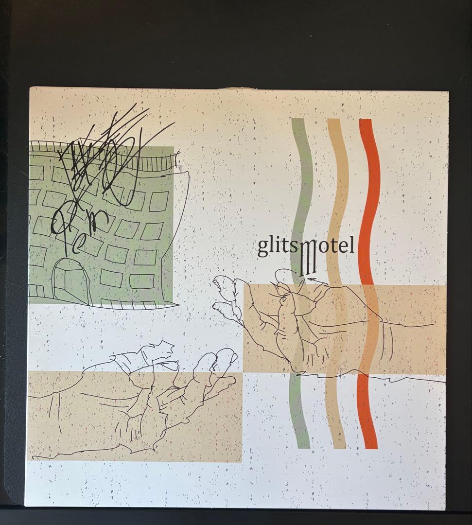 glitsmotel LP HANG×唾奇　レコード　サイン入り glitsmotel LP HANG×唾奇 レコード サイン入り - メルカリ
