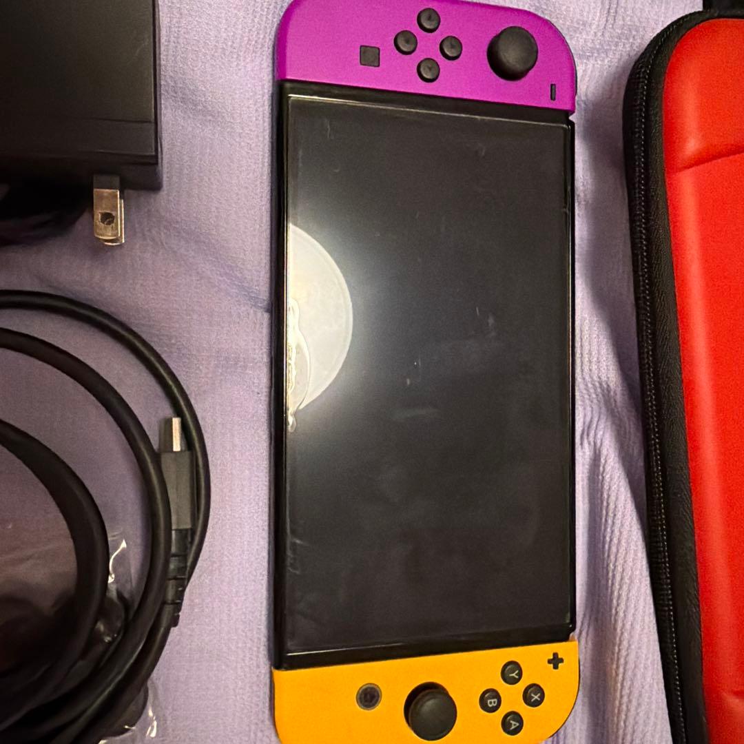 Nintendo Switch 有機EL本体 紫と黄色 Joy-Con Joy-Con(L) パステルピンク/(R) パステルイエロー | My Nintendo Store