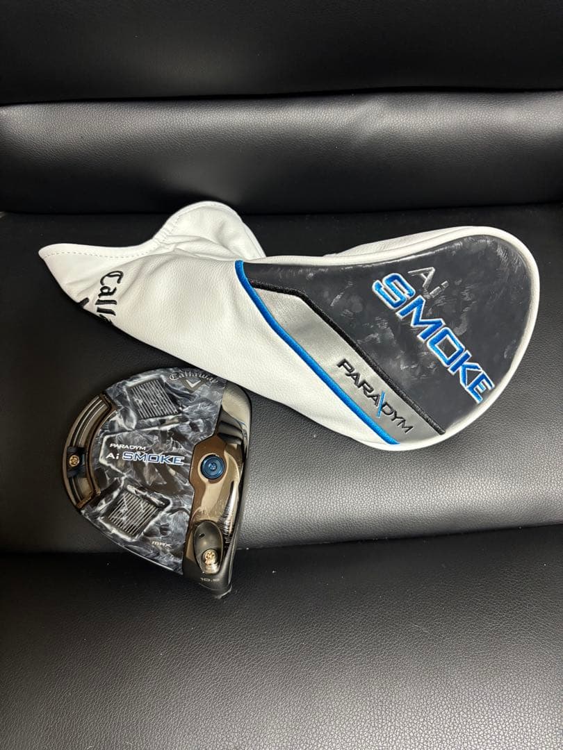 キャロウェイAIスモークMAX10.5ドライバーヘッド　ヘッドカバー付未使用 キャロウェイ パラダイム Aiスモーク MAX ドライバー 10 5 ヘッドのみ