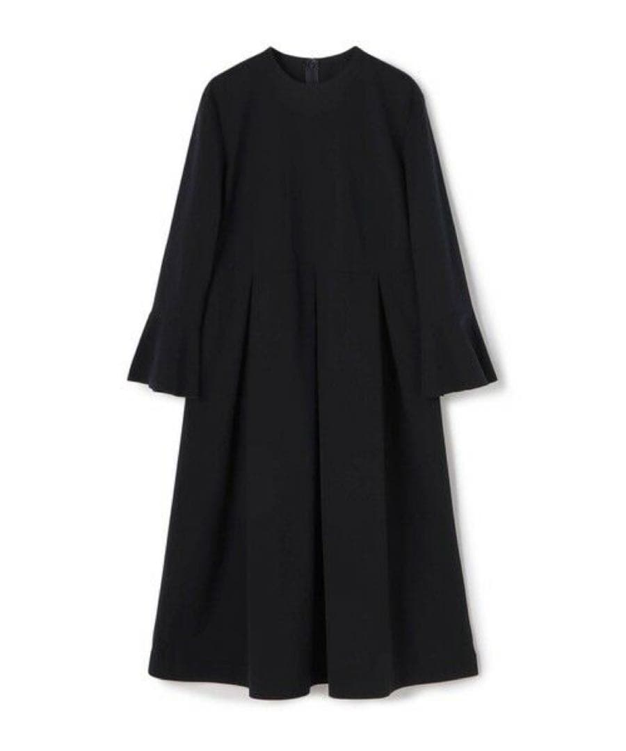 タグ付き Ballsey ストレッチタフタ ボックスタックワンピース