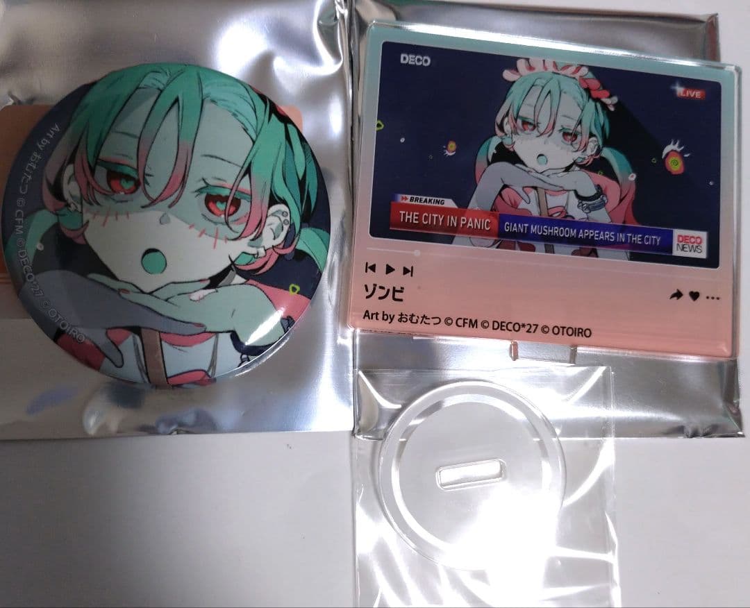 トレーディングサムネイル 缶バッジ ゾンビ DECO*27 exhibition - メルカリ