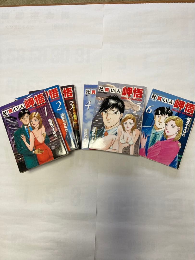 国友やすゆき全29冊、バツイチ ー愛を探して全19巻、社買い人岬悟6巻、時男4巻