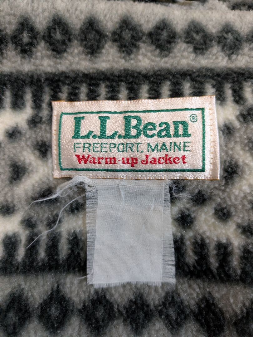 80s〜90s L.L.Bean ウォームアップジャケット USA