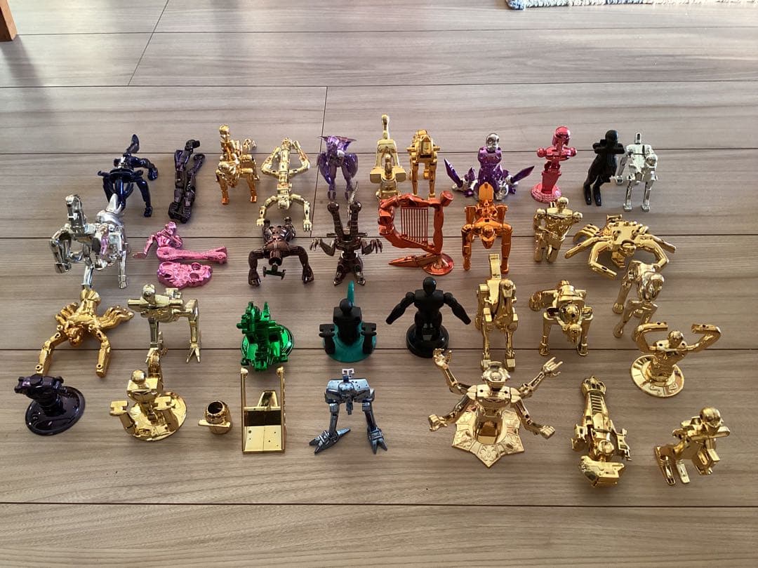 聖闘士星矢 聖闘士聖衣大系 クロス フィギュア 34体セット 1987年