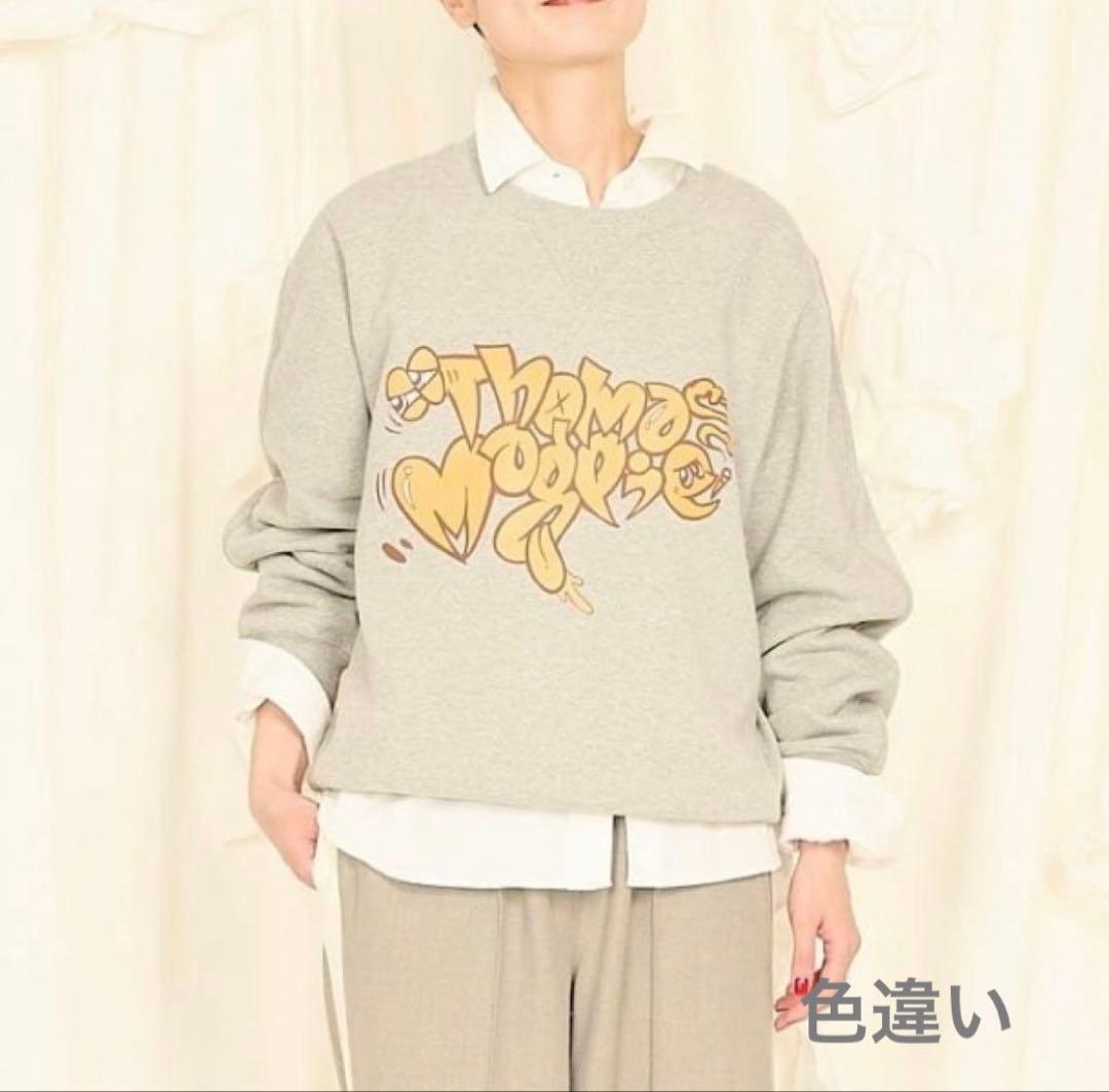 未使用 タグ付 トーマスマグパイ ロゴ プリント スウェット - メルカリ