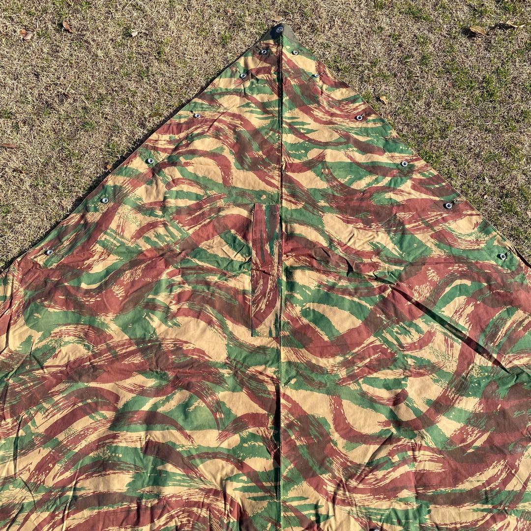 レア】フランス 軍幕 M51 リザードカモ 1枚 タープ テント - メルカリ