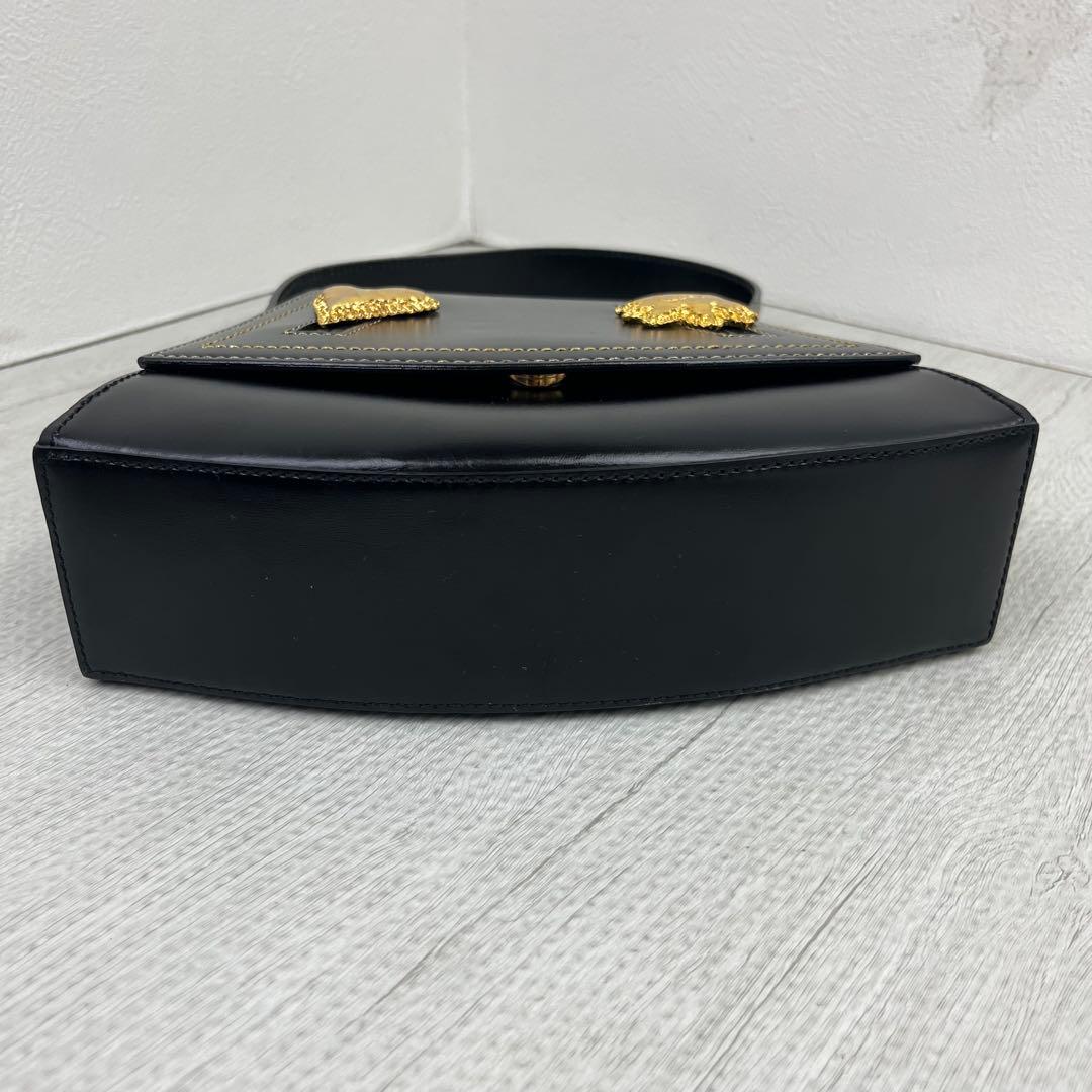 希少✨ Christian Lacroix ハンドバッグ ゴールド金具 レザー - メルカリ