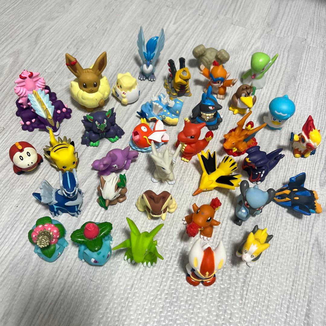 ポケモン フィギュア 34体 まとめ売り - メルカリ