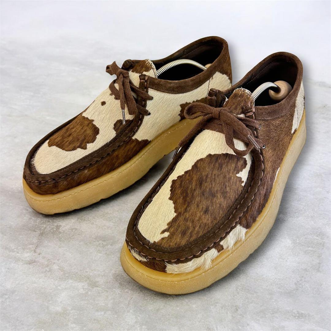 極美品 激レア】Clarks × ZARA ワラビー ハラコ 定3.5万 43