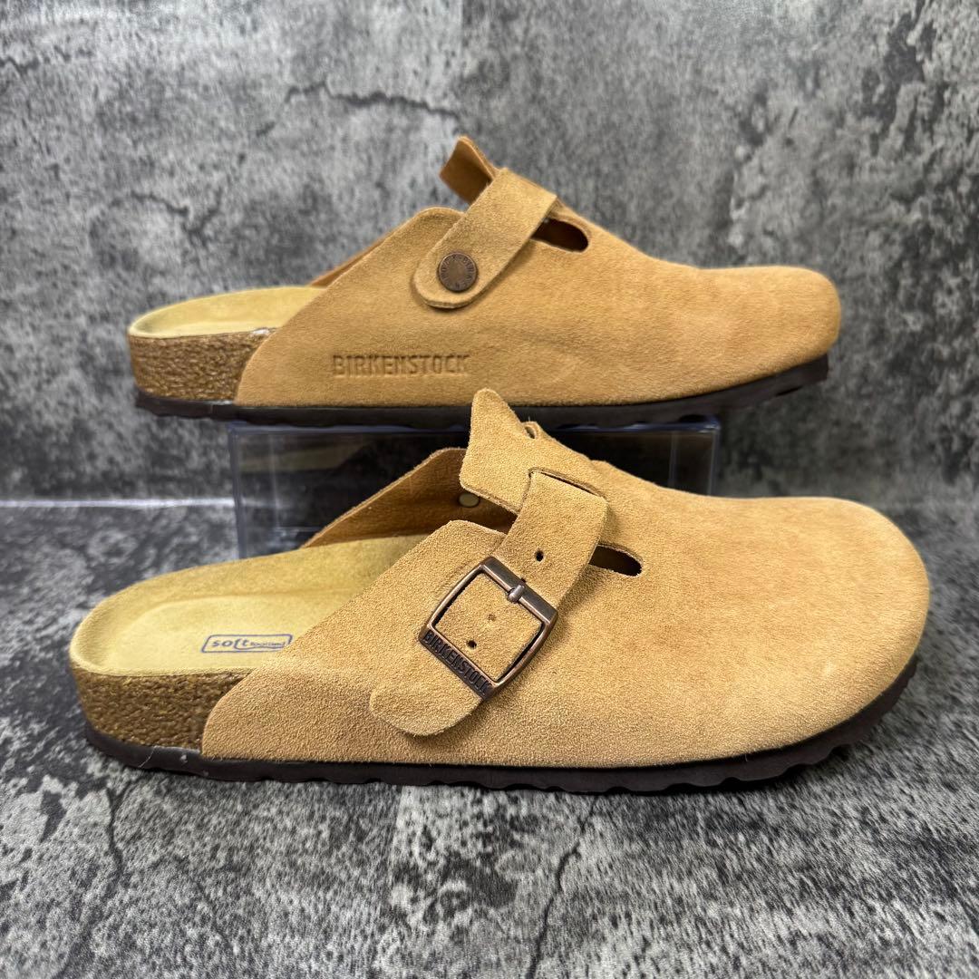【試着程度】ビルケンシュトック ボストン サボサンダル 38 24.5cm