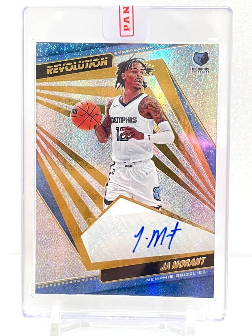 Ja Morant ジャモラント Revolution 直筆サインカード未開封 - メルカリ