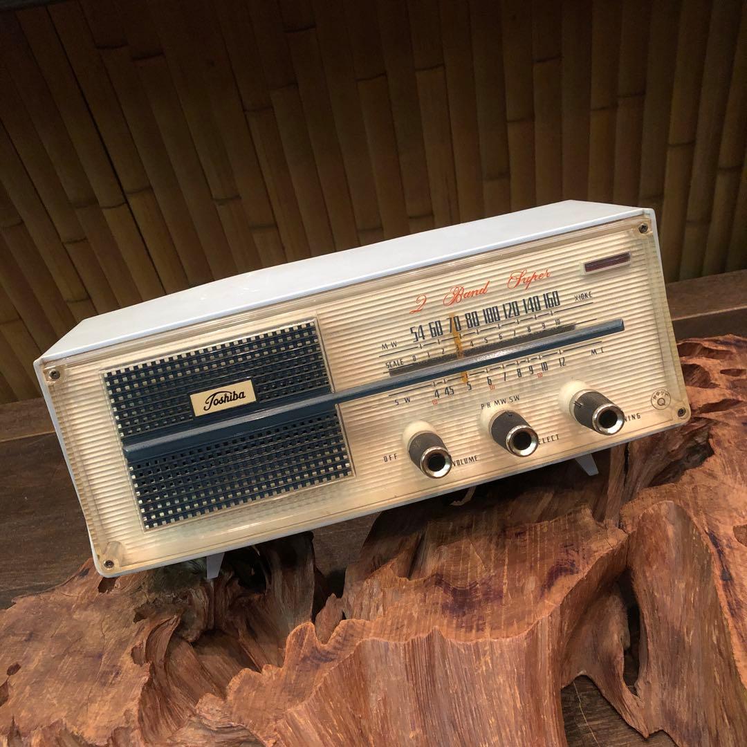 ビンテージ 東芝 真空管 ラジオ かなりやQ☆5YC-606 アンティーク 昭和