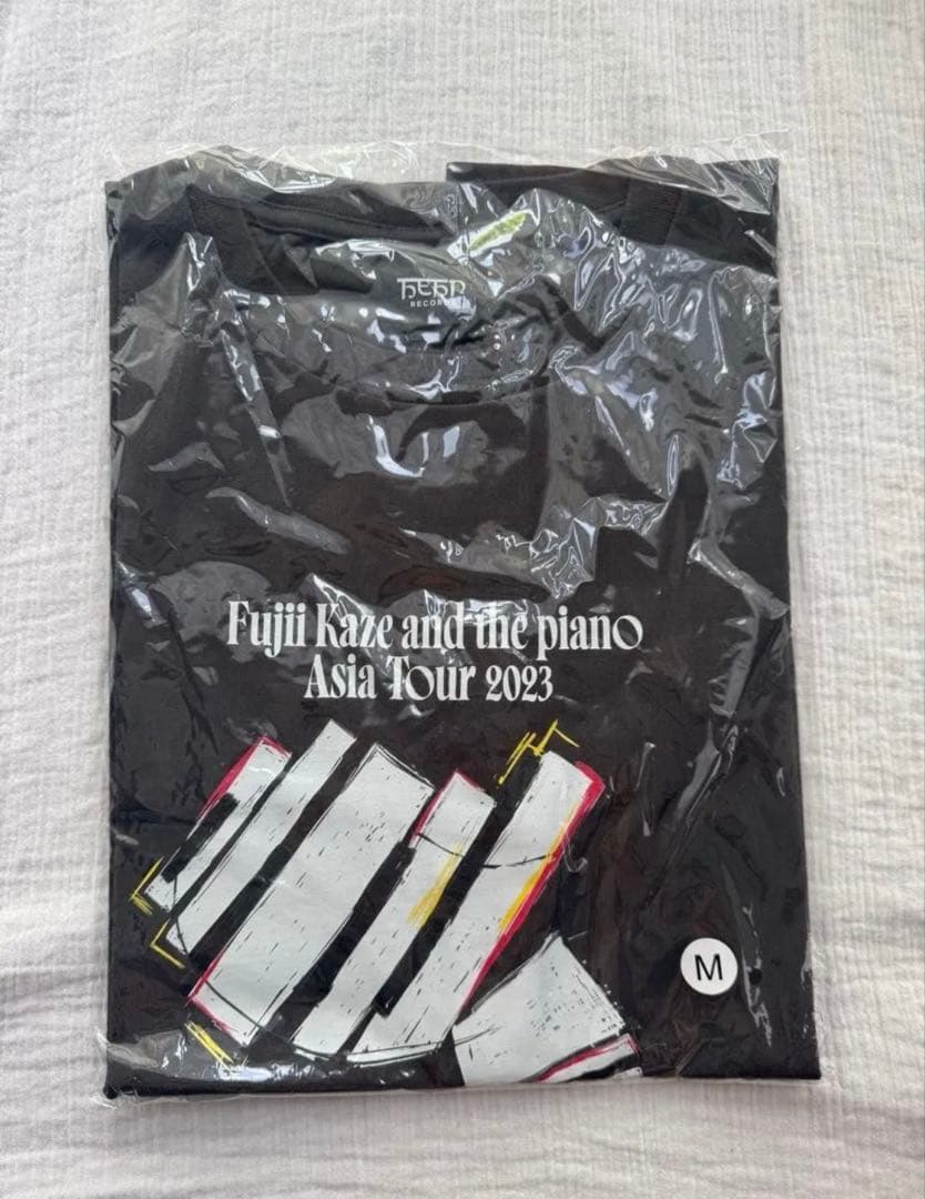 Fujii Kaze 2023 Tシャツ M ブラックピアノ 藤井風 - メルカリ