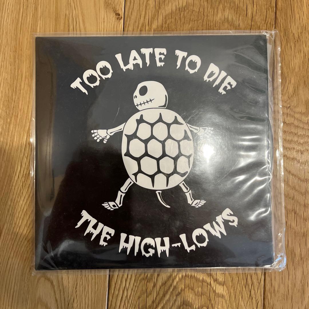 ザ・ハイロウズangel beatle、TOO LATE TO DIE レコード ザ
