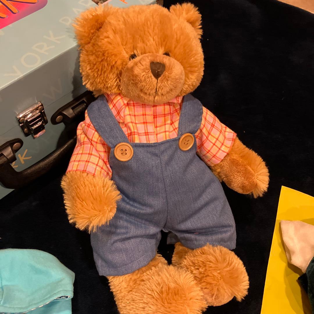 ビルドアベア 着せ替え人形 本体のテディベアと着せ替え各種 ハンドル
