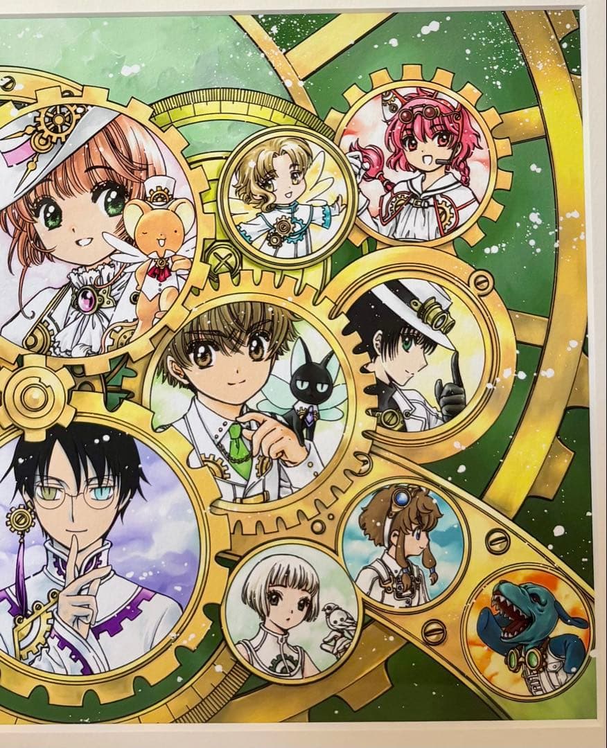 CLAMP画業30周年記念 メインビジュアル 複製原画 B4版 - メルカリ