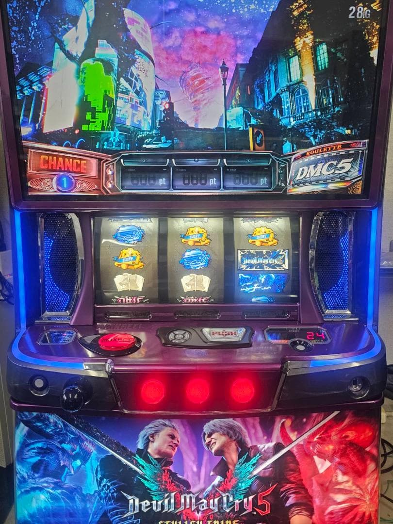 スマスロ実機 Lデビルメイクライ5ST XA 簡易ユニットボリューム調整付